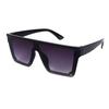Gafas de sol de viaje con lentes integradas para adultos, de estilo europeo y americano, de nueva moda con espejo cruzado.