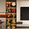 Gabinete de vino para sala de estar transfronterizo, mueble de TV, adornos decorativos de resina, decoraciones de lujo ligero para escritorio de oficina de alta gama