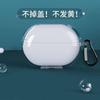 Para Huawei Freebuds6i Estojo para Fone de Ouvido Bluetooth Simples Transparente Resistente a Quedas Capa Protetora Transparente de TPU para Fone de Ouvido