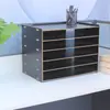 Portadocumentos de Escritorio Estante para Archivos Organizador Multicapa A3 8k Caja de Almacenamiento para Oficina Caja para Documentos Estantería para Estudiantes A4