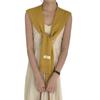 Chal de Punto con Rayas para Mujer, Estilo Coreano, Protección Solar para Primavera y Verano, Versátil, Bloques de Color, Pequeño Chal, Capa para Hombros
