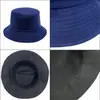 Sombrero de Pescador de Doble Cara con Logo Bordado Personalizado Sombrero de Algodón Sombrero de Sol para Niños Sombrero Cubeta Protector Solar para Hombres y Mujeres para Pesca al Aire Libre