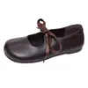 Zapatos Mary Jane Franceses de Punta Dividida para Mujer, Moda de Verano Nuevo Estilo, Moño Estilo Ballet, Mocasines, para Faldas, Zapatos de Salón
