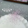 Arte de Unhas Aurora Ice Rosa Translúcido Zircônia Novo Super Brilhante Base Transparente Cognac Rosa Rosa Fundo Plano Mini Pedras Strass Decoração Atacado Pedras Strass