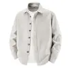 Chaqueta Lavada de Trabajo de Algodón para Hombre Cuello Camisero Abrigo Transfronterizo Top Versátil Ropa para Hombre Nueva Colección Primavera 2026