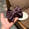 Pinza para el pelo de lazo elegante de alta gama, pinza banana para coleta y recogido estilo lujo ligero, pinza de torsión para media coleta, pinza horizontal, pinza vertical