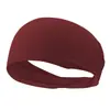 Estilo europeu e americano Ultra-fino Headband Esportes para Homens e Mulheres Running Quick-drying Headband Yoga Hair Band Outdoor Basketball Sweat-absorbent Headband