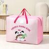 Bolsa de Armazenamento para Colcha de Jardim de Infância Roupas de Estudante Roupa de Cama de Algodão Organização de Roupas Bagagem Portátil Saco de Embalagem para Mudança