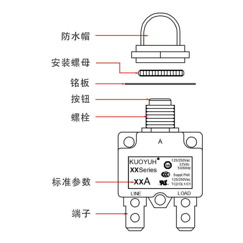 设备过载保护器-断路器
