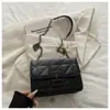 Bolso cruzado cuadrado pequeño de moda transfronterizo, casual, elegante, de lujo ligero, para mujer, bolso de alta gama para el día a día