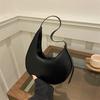 Moda Casual Nova Primavera/Verão 2026 Bolsa Lua Crescente Design Único Bolsa de Mão Feminina para Axila/Ombro