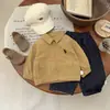 Chaqueta Elegante para Bebé Estilo Coreano Primavera Temprana 2026 Nueva Moda Ropa para Bebés Chaqueta Informal para Niños Pequeños Top Versátil