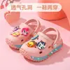 Nuevas sandalias infantiles de dibujos animados con suelas blandas y diseño antideslizante, estilo My Little Pony, para niñas y niños pequeños, adecuadas para el verano al aire libre, zuecos de punta cerrada