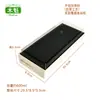 Caixa de Sushi Salmão de Madeira Descartável Caixa para Almoço Leve 9 Lua de Miyagi Caixa Quadrada para Salada de Frutas
