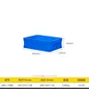 Caja Plegable Engrosada Cesta de Logística Caja de Plástico para Almacén Caja de Cría de Tortugas con Tapa Caja Organizadora de Almacenamiento Cesta de Plástico Rectangular Grande