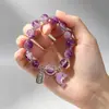 Pulseira Princesa Fofa Cor de Doce para Melhores Amigas, Pulseiras de Contas para Crianças, Doce e Sofisticada, Bijuterias Versáteis para Barracas