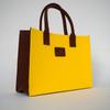 Bolsa Tote de Fieltro de Dibujos Animados Sencilla al por Mayor Bolsa de Compras de la Suerte de Fieltro Bolsa Tote de Fieltro de Contraste de Gran Capacidad