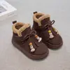 Zapatos de Algodón de Invierno para Niños 2026, Botas de Algodón con Borlas para Niñas Forradas de Felpa, Botas de Nieve de Invierno para Niños y Bebés