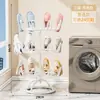 Estante para secar zapatos de balcón estante para secar zapatos estante para secar sandalias artefacto de secado secar zapatos estante para colgar zapatos zapatilla escurridor de agua colgante para el hogar