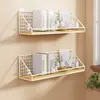 Estante de almacenamiento de pared para dormitorio, habitación de estudiante, litera, cesta colgante de pared sin perforación para aperitivos y artículos varios