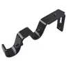 Suporte para Varão de Cortina Base de Suporte para Varão Duplo Ajustável Ferro Espessado Fabricante Transfronteiriço Suporte para Varão Romano