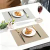 Toalhas de mesa Ningxin, jogos americanos estilo ocidental, jogos americanos estilo nórdico, tapetes isolantes térmicos, tapetes para panelas anti-queimaduras, tapetes para tigelas, porta-copos, jogos americanos de PVC para casa