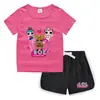 Camiseta de cuello redondo para niños de verano 2023, pantalones cortos, camisa informal coreana, camiseta interior absorbente de sudor para niños