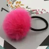 Anel de cabelo de bola de pelo de coelho imitação multicolor coreano atacado explosões Taobao fábrica direta de acessórios de cabelo corda para adorno de cabeça