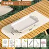 Sartén Eléctrica Doméstica con Piedra de Mármol para Bistec, Sartén para Parrilla Multifuncional, Parrilla Eléctrica para Interiores de Bajo Humo, Kebab al Estilo Coreano