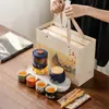Juego de Té de Viaje Cerámico Cultural y Creativo Jiangshan - Souvenir de Lujo Ligero para Negocios Hoteleros para el Festival de Mediados de Otoño, el Día Nacional y Eventos Corporativos para Clientes