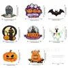 Ventas Directas de Fábrica Señales para Jardín de Halloween Señales Decorativas para Fiestas al Aire Libre Calabaza Fantasma Señales Temáticas de Terror para Jardín