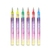 Juego de 12 Bolígrafos Ultra Finos para Uñas de 0.5mm, Pinceles Marcadores Acrílicos para Pintura DIY, Graffiti y Resaltado de Uñas