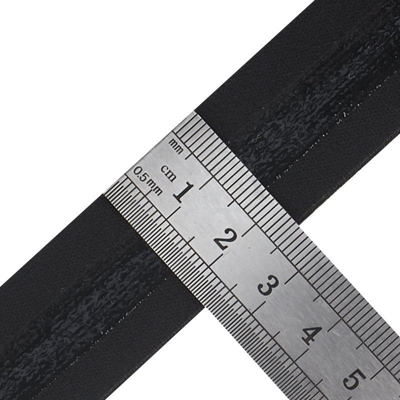 正发2.5cm直线滴胶松紧带 滑雪服骑行服运动护具用10mm