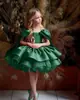 Vestido Navideño para Niñas 2026 Nuevo Estilo Vestido de Princesa para Niñas Un Hombro Vestido Abullonado Disfraz de Performance Europeo y Americano Anfitrión Transfronterizo