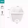 Tábua de Lavar de Pedra de Quartzo Piscina para Lavanderia Bacia para Lavanderia Externa Bacia para Lavanderia de Mármore para Varanda Mesa de Lavanderia para Pátio Externo