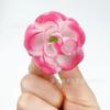 Simulación Cabeza de flor rosa de 3 cm accesorios hechos a mano arreglo floral flor de seda decoración de boda utilería para diseño de escena flores falsas al por mayor