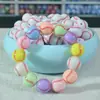 Cuentas de Béisbol de 16 mm de Venta Caliente Transfronteriza, Disponibles en Múltiples Colores, Accesorios de Cuentas Redondas para Pulsera, Llavero, Collar DIY