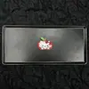 Nuevos Accesorios para Zapatos de Cueva Dibujos Animados Felpa Fruta Kt Zapatos Flor Roja Manzana Serie Zapatos Flor DIY Hebilla de Zapato de Manzana