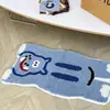 Alfombra de mesita de noche para habitación infantil flocado transfronteriza, suave y aislante del frío, alfombra antideslizante de exportación para sala de estar, alfombra lateral de sofá, fábrica de origen