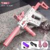 Pistola de água elétrica M416 transfronteiriça carregamento contínuo spray de água grande capacidade para homens e meninas de mão brinquedos de verão ao ar livre