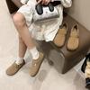 Zapatos de Plataforma para Mujer, Nuevos Zapatos sin Cordones Primavera y Otoño 2025, Mocasines Originales Estilo Birkenstock