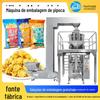 Máquina de embalagem de alimentos expandida, equipamento de subembalagem de pesagem automática, máquina de embalagem de lanches de pesagem