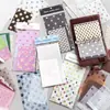 Poema de Açúcar Bolinhas Laboratório Material Não Adesivo Papel Básico Versátil Papel Base para Diário e Decoração DIY