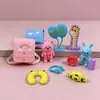 Muñeca Accesorios de Viaje para Deportes al Aire Libre Mascotas Gatos y Perros Mesa y Silla Globos Juego de Imitación Botella de Agua Cámara Accesorios Juguetes