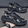 Zapatos Dad Shoes Deportivos para Hombre, Nuevos Zapatos de Malla Transpirable para Primavera y Otoño, Zapatos de Seguridad Resistentes al Desgaste para el Trabajo