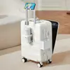 Mala de Mão Multifuncional Personalizada com Senha para Homem 20 polegadas Mala de Viagem 26 polegadas Roda Universal Abertura Frontal Bagagem Atacado