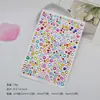 Adesivos de Diamante Gypsophila Maquiagem para Olhos Adesivos Faciais Diamante Manual Infantil Manicure Acrílica Colorida Adesivos de Diamante Flash