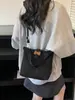 Bolso Cruzado Versátil Casual Tipo Cubo para Mujer, Diseño de Nicho con Colores Contrastantes, Textura Elegante y de Alta Calidad, Bolso de Hombro Cruzado Único