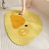 Alfombra Antideslizante de Baño con Bucle de Seda, Alfombra de Piso para Baño y Ducha, Alfombra de Drenaje Hueca, Alfombrilla Antideslizante para Pies de Baño Infantil