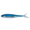 Cebo de Pesca con Señuelo con Tubos de Colores para Lubina y Atún, Tubo Hueco de Colores Simulación de Pez Blando para Pesca en el Mar